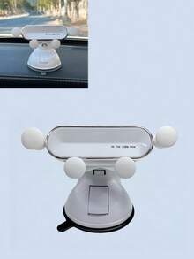 New Car Phone Holder - Dashboard Suction Cup Holder, Gravity Auto Clamping, Shock-Proof Stable, Foldable Design, Cute "Hi, I'm Baby" Text, Universal Fit, Suitable For Navigation, Ideal For Female Drivers - Upgraded Version - View 15