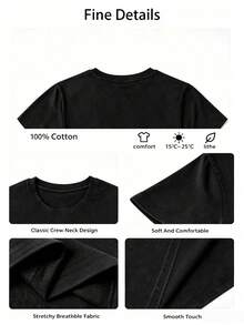 Essential Basic,Saints Global With Praying Figure And Faith Over Fear Mens Distressed Graphic Tee - Gothic-Inspired Crew Neck Hip Hop Streetwear With - Black - View 7