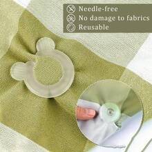 10/20/50pcs Corner Donut Duvet Cover Clips, Plastic Snap Button Clips For Inner Corner Duvet Cover Fixing, Non-Slip Position Holder Duvet Cover Clips, Blanket Clips And Duvet Cover Clips, Curtain Clips - A - View 8