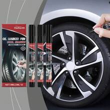 Marcador de aceite para neumáticos de coche Homonth, pintura para neumáticos de coche, graffiti, pintura, marcador de coche DIY genial 1SNW - A - Ver 2
