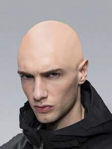 1 Stück/2 Stücke Halloween Glatzenkappe, Make-up Latex Kopfhaube, Glatzenperücke Kappe für Erwachsene, Mehrfache lässige Anwendungen wie Weihnachten, Halloween Kostüm, Drama oder Bühnenaufführung, Cosplay Convention, Karneval und Parade, sowie Make-up Party, Cosplay und Verkleidungsspaß, Beste Glatzenkappe, Leichtes Design, Bequem für Langzeit-Tragen, Atmungsaktive Struktur verhindert Schwitzen, Geeignet für verschiedene dicke Frisuren, Perücken und Masken - Verschiedenfarbig - Übersicht 2