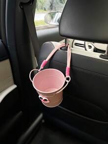 創意車用垃圾桶，可愛趣味車內垃圾桶，車內收納整理盒，汽車配件 - A - 查看 7