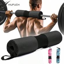 3-Piece Set Thickened Foam Squat Pads - For Hips, Squats And Lunges - Neck And Shoulder Squat Bar Pads, Providing Extra Comfort, Perfect For Gym Workouts And Weightlifting - Black, Pink - Pink - View 1