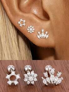 5 Silver - 3 PCS