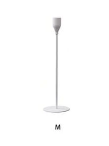1pc Tall Metal Iron Single Head Candle Holder Ornament, Home Candle Holder Wedding, Small Candle Holder Dining Table Romantic Candlelight Dinner Decoration, Valentine's Day, Wedding Anniversary, Romantic Atmosphere - Multicolor - View 20