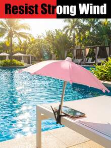 Shading Phone Umbrella For Sun With Flexible Clip To Block Direct Sunlight Compact Outdoor Phone Sun Shade Shield For Motorcyclists And Hikers Handy Mini Umbrella For Phone Perfect For Park Relaxing Summer Travel Beach Umbrella Vacation Essentials - Cell Phone Umbrella - View 10
