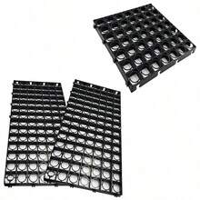 Black Protective Plastic Paving Driveways Grid Mats Provides Stable Surface Resistant To Heavy Loads (Pack Of 8) - 8 Grids - View 4