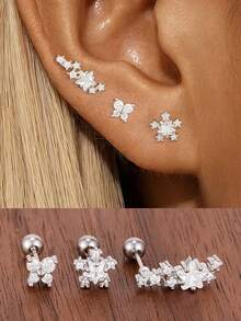 8 Silver - 3 PCS
