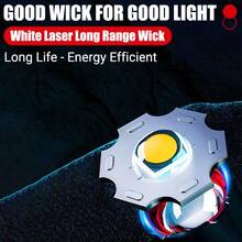 Ultra Bright USB Rechargeable LED Long Range Tactical Flashlight, Waterproof Outdoor Camping Fishing Light - Multicolor - View 2