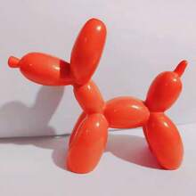 1pc Balloon Dog, For Birthday Cake And Home Decor, Bookshelf, TV Bar Cabinet, Table Decoration, Table Centerpiece, Christmas Valentine's Day New Year Decoration - A - View 7