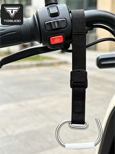 TOSUOD Multi-Function Front Riding Hook, Universal Bag Hook For Bicycle, Electric Bicycle And Motorcycle, Easy Install Storage Bracket, Riding Modification Accessory