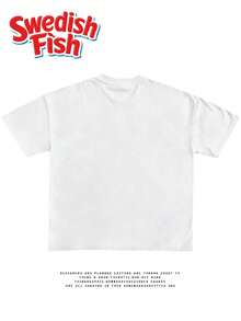 Unique Design Inspiration With Interesting Print Patterns T Shirt,New Summer Fashion Short Sleeve,Unique Creative Style Tops - 白色 - 查看 2