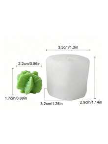 1pc Multi-Layer Lotus Shaped Candle Mold, Exquisite Petal Texture, Reusable, Suitable For Aromatherapy Candles, Gypsum Resin DIY Gift Box, SPA Relaxation Home Decor, Silicone Mold - A - View 11