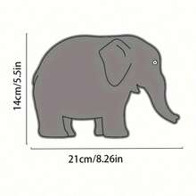 2Pcs Felt Hand Puppets, Emma The Plaid Elephant, Perfect For Classroom Storytelling, Themed Party Gifts, Decorations, And Back-To-School Essentials. - Multicolor - View 11