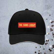 Unisex Fishing Sandwich Baseball Cap - Suns Bumper Stylish Polyester Duckbill Hat, Adjustable Trucker Hat Outdoor Sports/Parties/Hiking/Beach Vacation - Black - View 3
