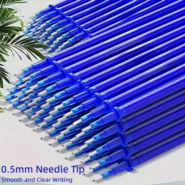 Buy 20 Get 11 Free Blue Erasable Pen Refills, Erasable Ink Refills, Erasable Pen Refills, Blue Art Drawing Pens, Smooth Writing Office Drawing Pens, Quick-Drying Fun Gift, Learning Stationery, Office Supplies, Office Stationery, Erasable Pens, Neutral Pens