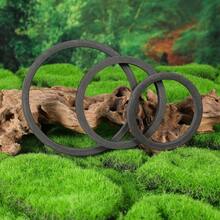 4pcs/Set Creative Floating Plant Ring Aquarium Landscaping Decoration Breeding Floating Plant Isolation Ring Traditional Fish Keeping Guppy Breathable And Light-Transmitting Hole - A - View 5