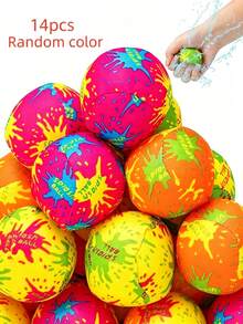 1-30 Reusable Water Balloons, Soft Water Beads For Pool, Beach, Backyard Outdoor Games, Fun Water Balloon Party Favors For Adults Summer Party - Multicolor - View 6
