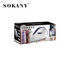 Setrika Listrik Rumah Tangga SOKANY 119, Daya Tinggi 1200W, Penghilang Kerutan Kuat, Pelat Alas Keramik Anti Lengket, Setrika Presisi, Pembentukan 3D, Cocok Untuk Rumah/Toko Pakaian/DIY Kerajinan Tangan dan Lainnya - Putih - View 11