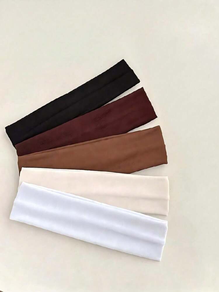 12pcs Simple Hair Band Casual Gym Headband,Summer Hair Accessories For Women - Multicolor - View 21