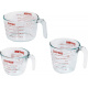 1 taza, 2 tazas, 4 tazas