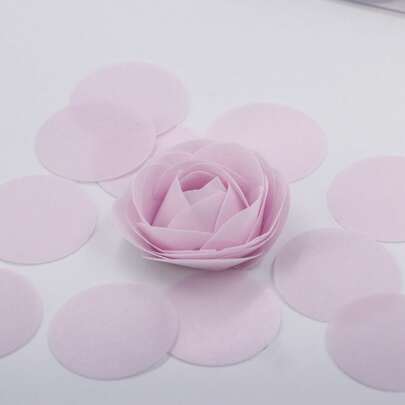 80pcs/60pcs 3D Round Cake Decoration DIY Swan And Rose Cake Border Spherical Baking Decor, Wedding