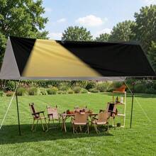 1pc Lighthouse Pattern Sunshade Canopy, Modern Style, Colorful, Large Size, UV Protection, Sturdy And Durable, Easy To Install, Suitable For Beach, Garden, Patio, Includes Rope - Multicolor - View 11