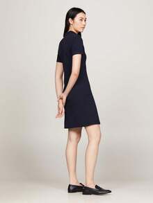 1985 Slim Pique Polo Dress SS Vestido Mujer - Multicolor - Ver 6