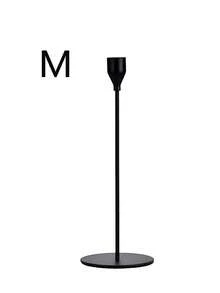 1pc Tall Metal Iron Single Head Candle Holder Ornament, Home Candle Holder Wedding, Small Candle Holder Dining Table Romantic Candlelight Dinner Decoration, Valentine's Day, Wedding Anniversary, Romantic Atmosphere - Multicolor - View 25