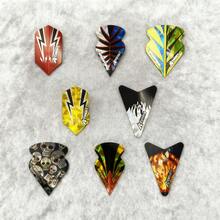 48 Pcs Ultra Thick Laser Dart Wings, High Elasticity Wear-Resistant, Colorful 3D Laser Reflective Effect, Dart Accessory Set, Essential For Outdoor Entertainment, Camping Parties, Festival Gifts - 48 - View 3