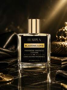 FLATPEA 50ml 男士費洛蒙香水噴霧，持久東方木質調香氣，便攜噴霧，奢華禮盒裝，適合男士約會、夜間派對、商務辦公、日常出行，情人節、生日、週年紀念送給紳士的完美禮物 - 東方木質調 - 查看 5