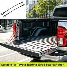 TRTY 1pc/2pcs Car Tailgate Cargo Box Cable, Tailgate Lift Support Cable, Length: 40cm/15.74 Inch Replacement Part OE:65770-04030 6577004030, Suitable For Tacoma Pickup 1995 To 2003, Truck, Car Cargo Box Rear Tailgate Accessories, Also An Ideal Holiday And Birthday Gift - Cargo Box Tailgate Support Cable - View 2