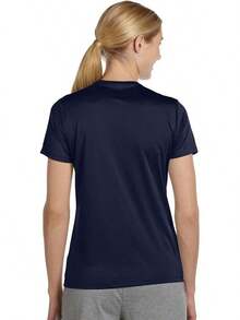 Camiseta de manga corta Cool DRI Performance para mujer de Hanes - Blanco - Ver 2