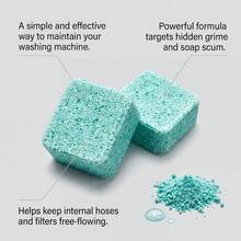 Deep Cleaning Washing Machine Cleaner Effervescent Tablets, Powerful Odor Remover & Laundry Tub Stain Lifter, Multi-Effect Washer Cleaner Suitable For Front & Top Loader, Household Cleaning Supplies - Multiple Forms - View 4