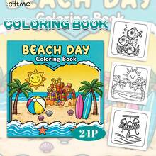 GDTME A 24-Page Spring-Themed Coloring Book With Comfortable And Cute Illustrations. Ideal For Stress Relief And Relaxation, A Great Gift For Family, Friends, Birthdays, Anniversaries, Back-To-School, Easter, Stationery Or Room Decor. Size: 7.9 X 7.9 Inches. - Cute - View 10