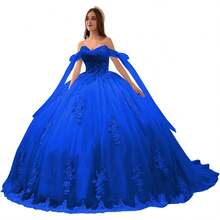 Vestidos de quinceañera de lujo con hombros descubiertos y apliques de encaje hinchado, vestido de baile precioso dulce 16 vestidos - Borgoña Deep - Ver 30
