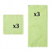 Wash Cloths 6/12/24 Pack, Super Soft & Skin Friendly Face Towel For Sensitive Skin, Reusable Washable Makeup Remover Cloth, 10x10 Inch Small Washcloths, Easy To Rinse Multicolor Facial Cleaning Cloth - Green - View 12