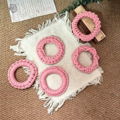 1/5pcs Dog Rope Chew Toys, Designed For Chewing Dogs - High-Strength Interactive Tug Toy, Mixed Material, Suitable For Puppies Of All Sizes For Teething, Durable Dental Cleaning Toy, Indoor And Outdoor Training Dog Toy/Dog Accessories