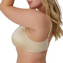 Sujetador con aros para mujer Bali Womens One Smooth U, suavizante y disimulador (3W11) - Negro - Ver 2