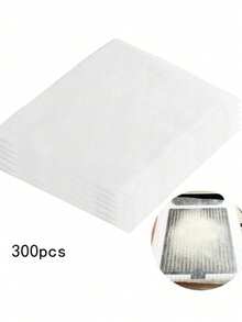 HOTWAY 100/200/300 miếng bông lọc không dệt nhiều màu, có sẵn màu trắng, xanh dương và hồng, giấy lọc cho máy hút bụi, chăm sóc móng, bộ lọc hút bụi chuyên dụng và thay thế cho studio làm móng có thể tháo rời - Nhiều màu - Xem 20