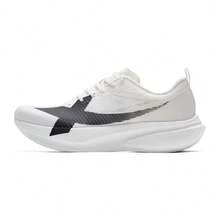XTEP Sepatu Lari Pro Generasi ke-5 2.000 KM untuk Pria, Sepatu Olahraga Nyaman dan Bernapas, Putih/Hitam - 874219110026 Layar Putih/Hitam - View 3