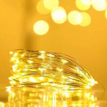 1pc, Optional 10/20/30/50/100/200 LED Beads, Length 1/2/3/5/10/20m, Plastic Material, Retractable, Fun Home Decor Light - 彩色 - 查看 4