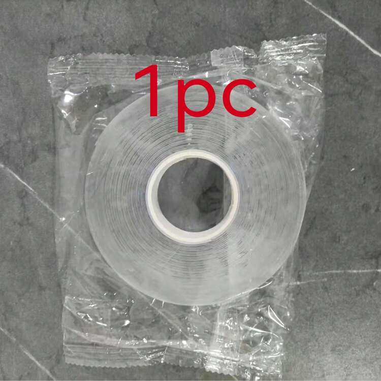 1 捲重型雙面膠帶，可重複使用，無殘膠，強力黏著，多用途，可拆卸且可水洗，適用於居家、辦公室與汽車使用 - 查看 12