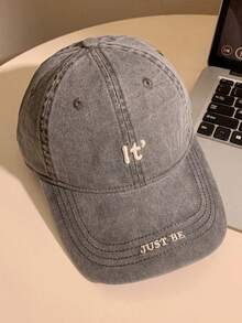 1 buah Topi Baseball Vintage Amerika Wanita, Bahan Lembut Bordir Tangan, Cocok untuk Bepergian, Berbelanja, dan Pemakaian Sehari-hari - beraneka warna - View 9