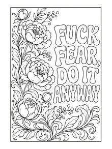 Relaxing Coloring Book For Adults, 24 Pages Of Fun Doodles, Relieve Stress At Your Own Pace, 120g Thick Paper, A4, Gift For Parents And Friends, Birthday, Holiday, Back To School, Stationery - Relaxation Patterns - View 4