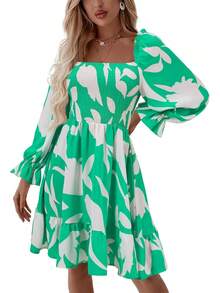 LYANER Vestido - Jengibre sólido - Ver 8