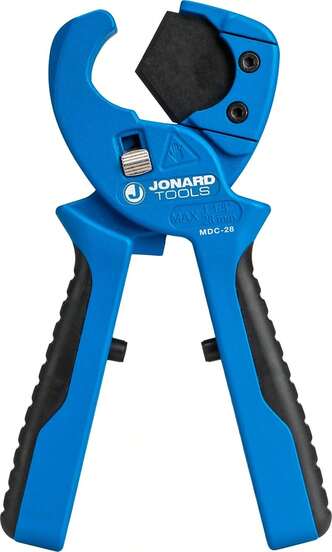 Jonard Tools MDC-28 Pipe And Tube Cutter For Plastic Tubes And Fiber Ducts, Up To 11" (28 Mm)