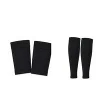Arm Slimming Sleeves & Calf Compression Sleeves Set, Elastic Upper Arm Shaper And Leg Support For Sports Travel - Multicolor - View 13