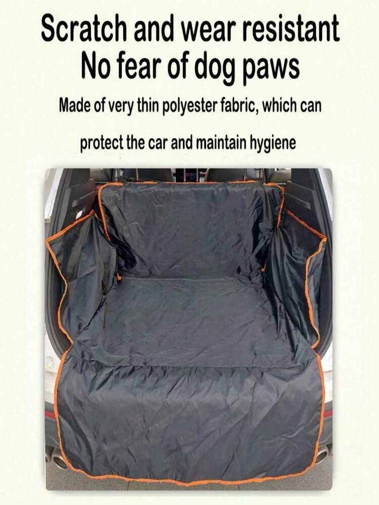 Multifunctional Waterproof Mat, Size 1.8m X 1m, Car Pet Dog Seat Cover, Suitable For Outdoor And Indoor Use - Black - View 6