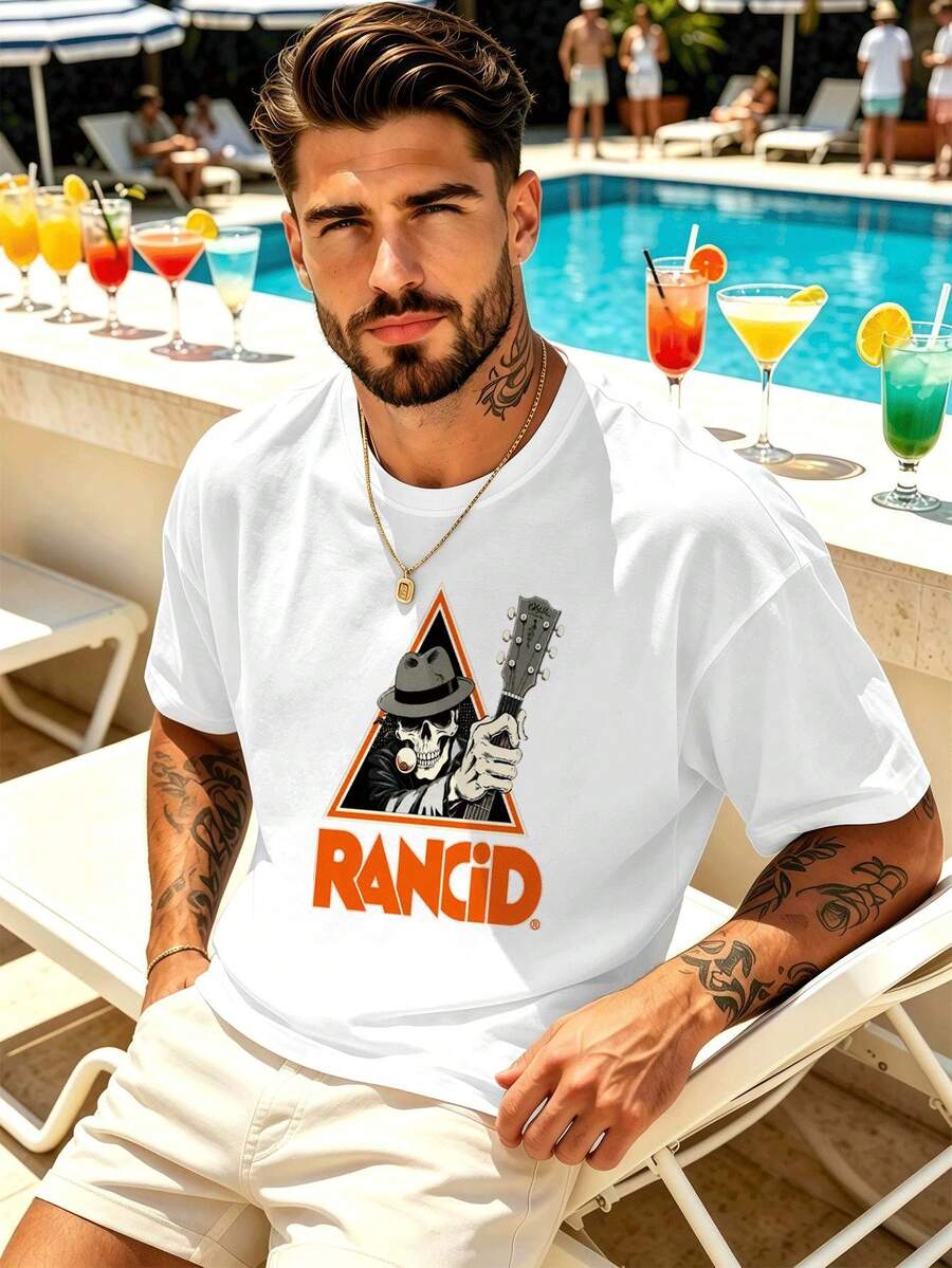 Men T-Shirts - White - View 1